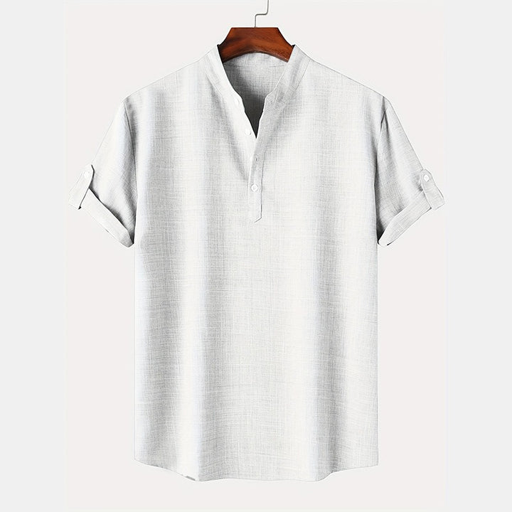 Heren Henley-Shirt | Lichtgewicht & Ademend | Casual Zomerstijl