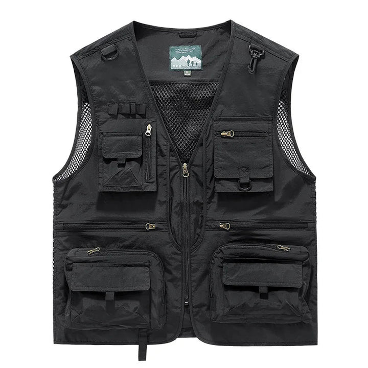 Heren Bodywarmer | Cargo | Met Rits | Zomer