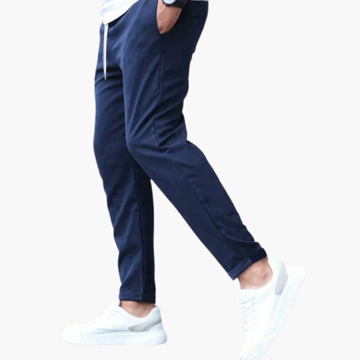 Heren Broek | Tapered | Trekkoord | Herfst