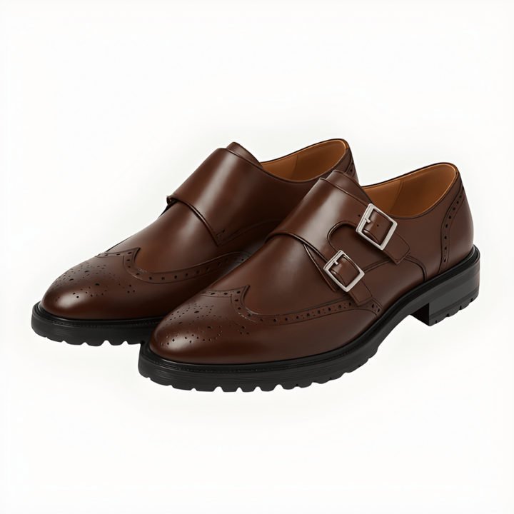 Schoenen Heren | Monk Strap Design | Dubbele Gespsluiting