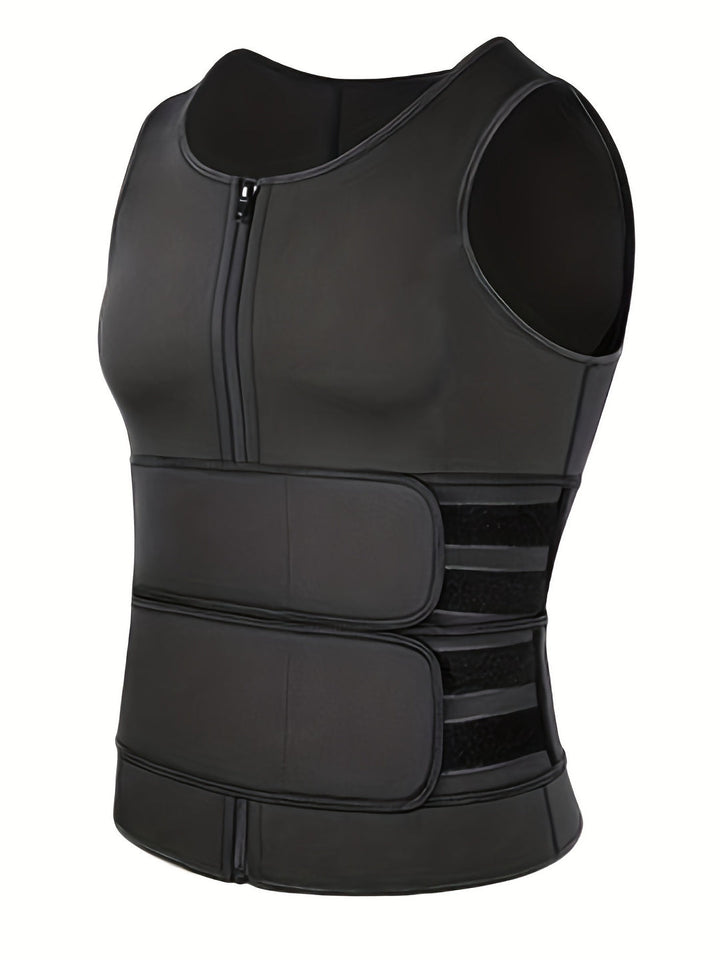 Heren Vest | Slimfit | Ritssluiting | Zomer