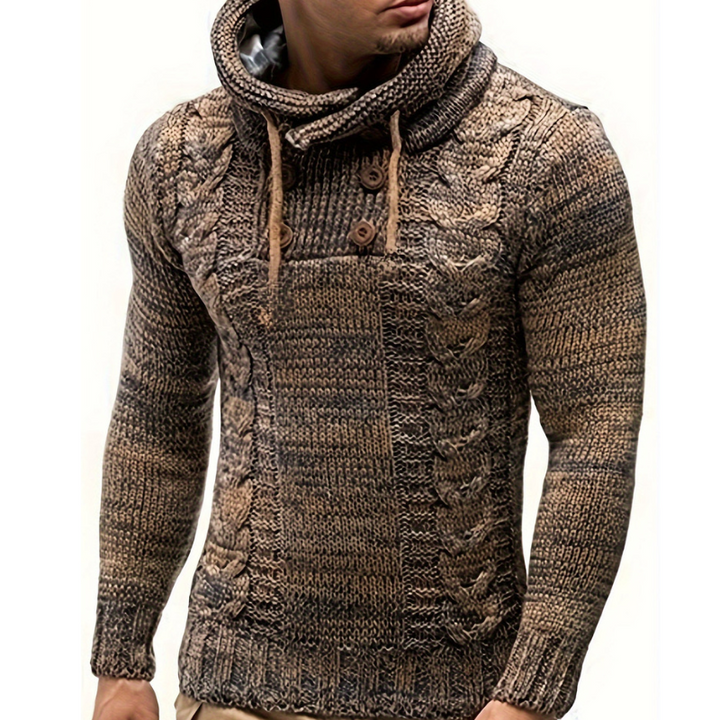 Coltrui Heren | Slim Fit | Kabelgebreid Design Truien Heren