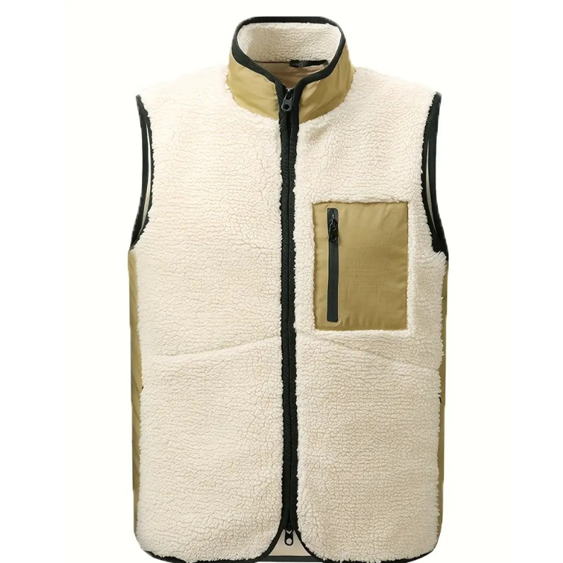 Heren Bodywarmer | Winter Vest | Ademend & Casual | Met Ritszakken