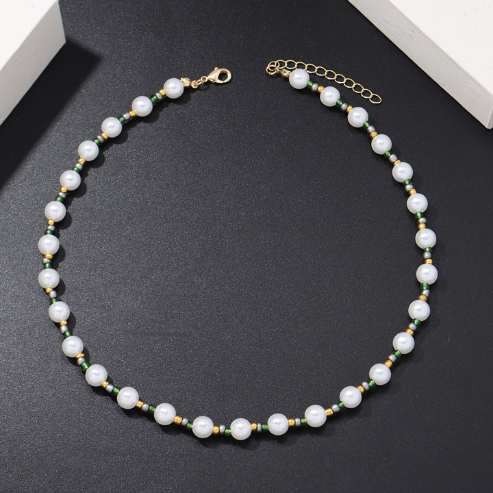Heren Ketting | Avant-Garde Kunstparels | Stijlvol & Uniek Design | Imitatieparel