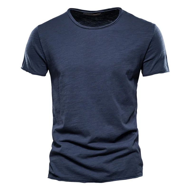 Heren T-shirt | Slim Fit Pasvorm | Ademend Katoen | Korte Mouw | Casual Top