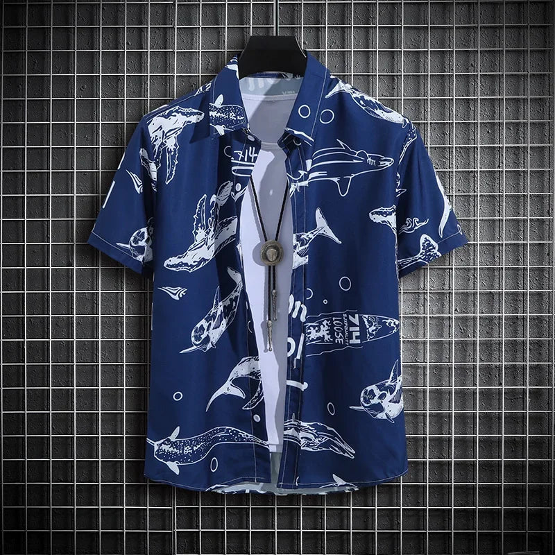 Heren Shirt | Tropisch | Knoopsluiting | Zomer