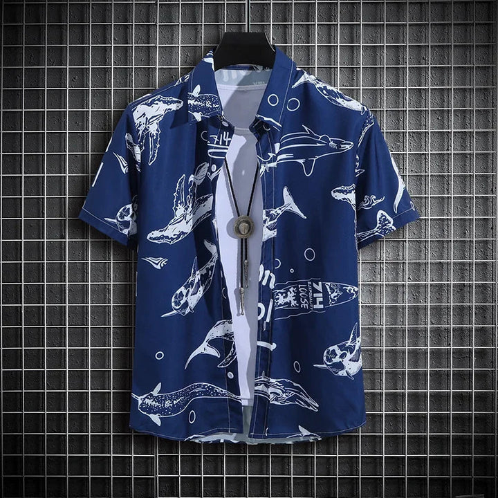 Heren Shirt | Tropisch | Knoopsluiting | Zomer