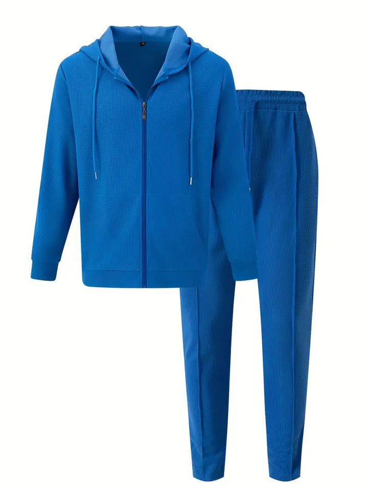 Heren Set | Stijlvol & Comfortabel | Trui met Capuchon & Broek | Moderne Elegantie