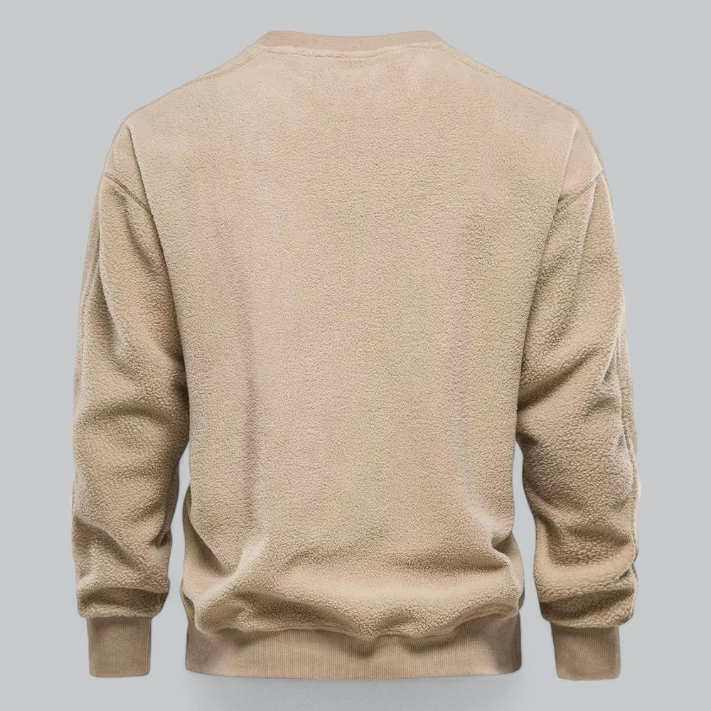 Chique heren trui van luxueus zachte stof voor moeiteloos comfort en warmte | Sem