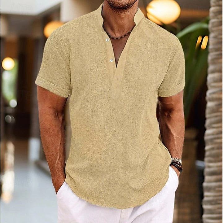 Heren Shirts | Elegant | Met Knoopjes | Zomer