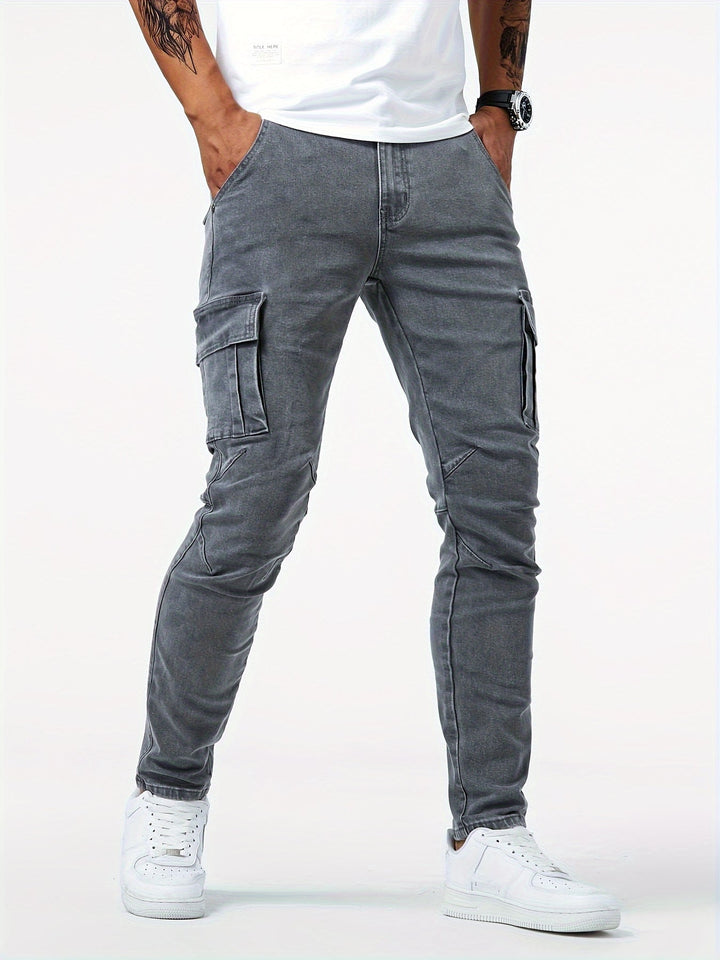Heren Cargo Broek | Slimfit | Cargozakken | Zomer