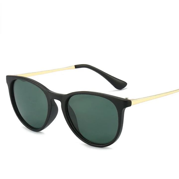 Heren Zonnebril | Rond | Lichtgewicht Frame | Zomer
