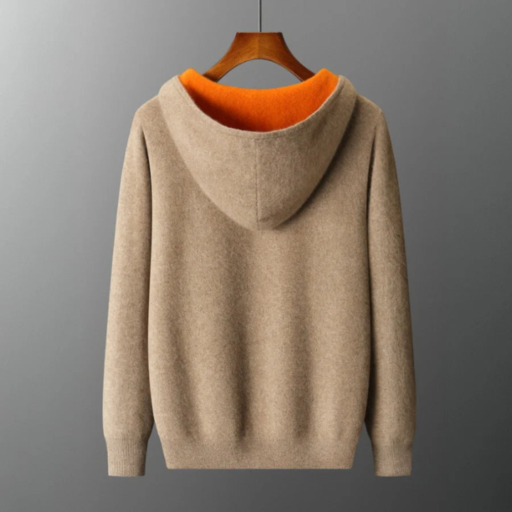 Heren Hoodie | Oversized | Omkeerbaar | Met Rits