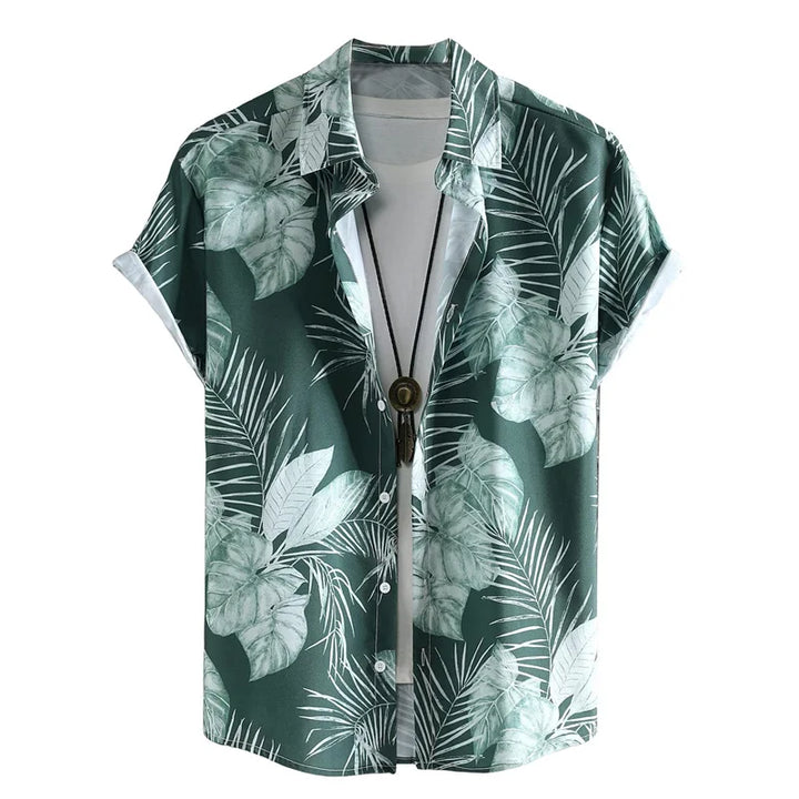 Heren Shirt | Korte Mouw | Paisley Print | Zomer