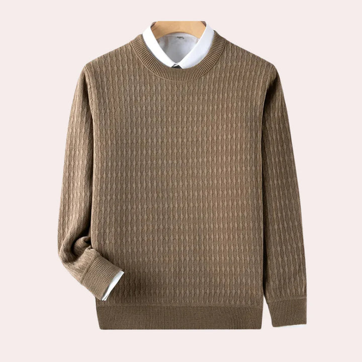 Veelzijdige en unieke heren trui met modern ontwerp en trendy stijl | Daan