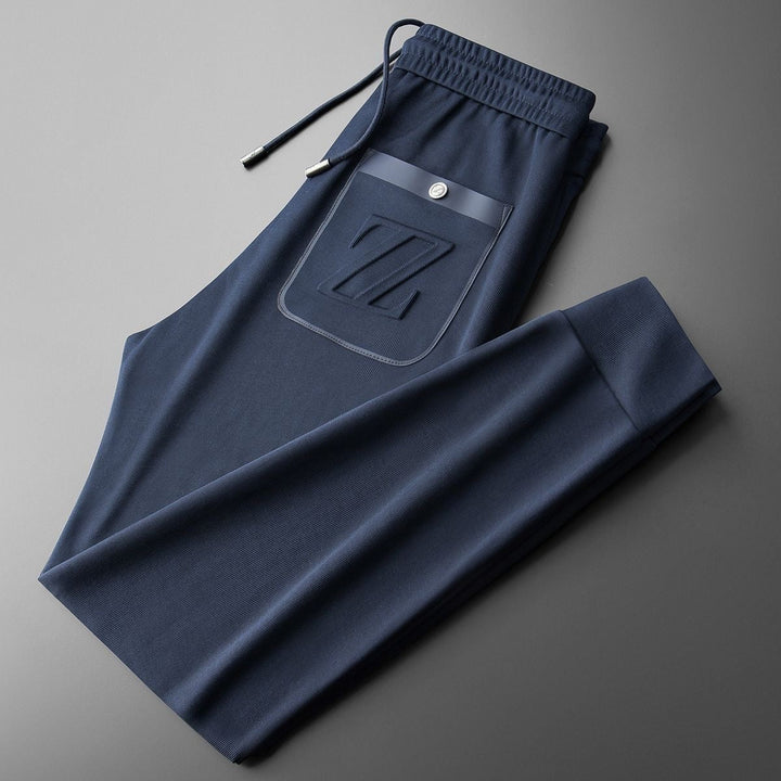 Luxe zijden joggerbroek voor heren met ultiem comfort en moeiteloze elegantie | Xavi