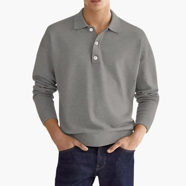 Heren Polo | Elegant | Lange Mouw | Zomer