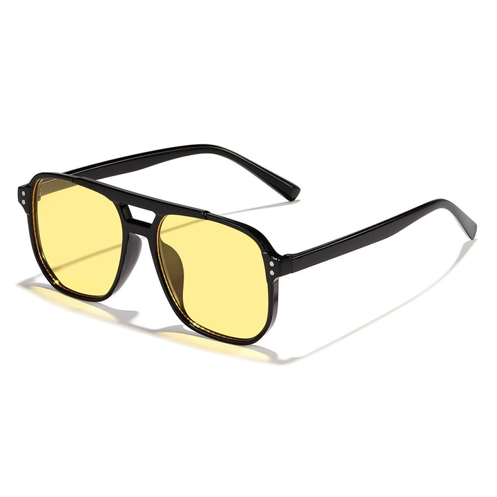 Heren Zonnebril | Oversized | Met Neusbrug | Zomer