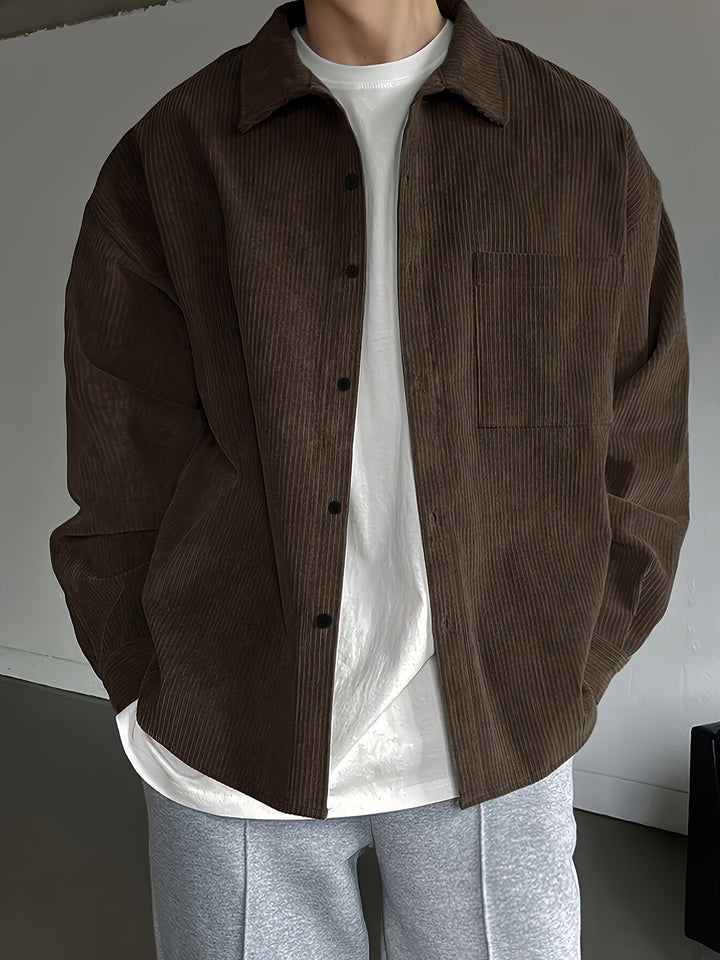 Heren Shirt | Oversized | Lange Mouw | Zomer