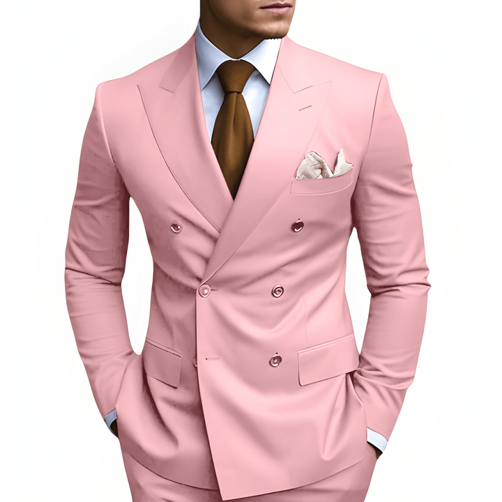 Heren Pak | Dubbele Rij Knopen | Elegante Kleding