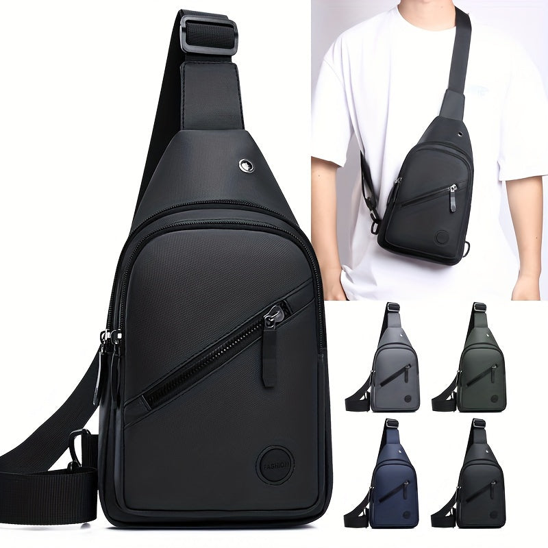 Heren Borsttas | Trendy & Multifunctioneel | Voor Studenten & Outdoor | Oxford Stof