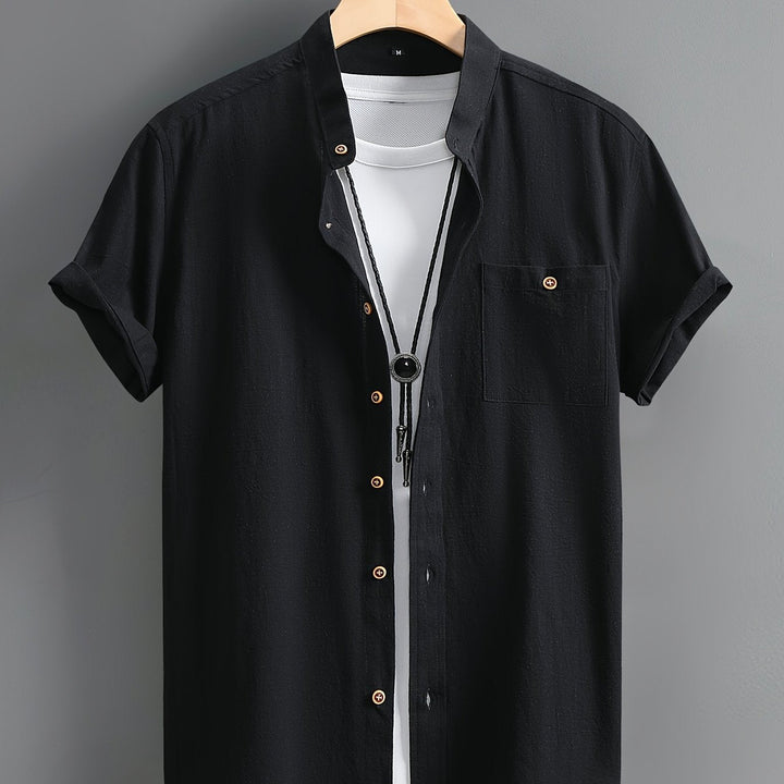 Heren Shirt | Straight | Korte Mouw | Zomer
