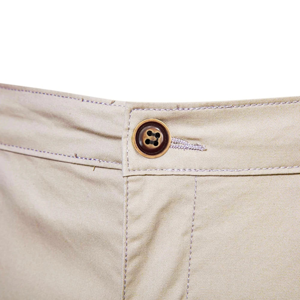 Heren Shorts | Straight | Met Knoopsluiting | Zomer