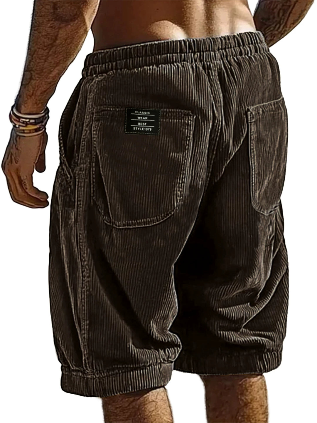 Heren Shorts | Wijde Pijpen | Elastische Taille | Zomer