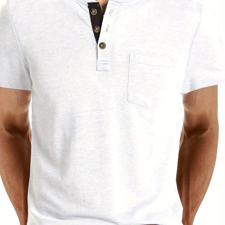 Heren T-Shirt | Straight | Korte Mouw | Zomer