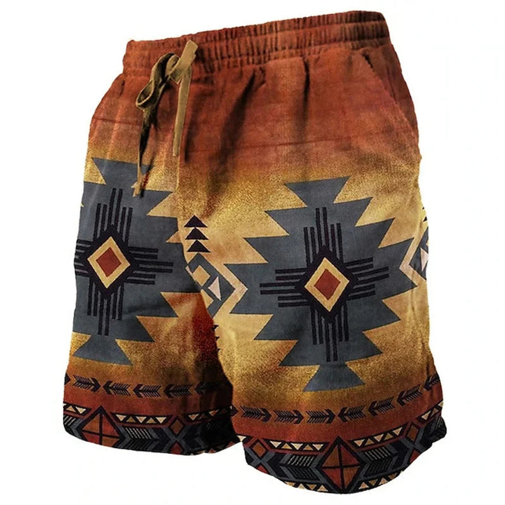 Heren Short | Retro | Trekkoord | Zomer