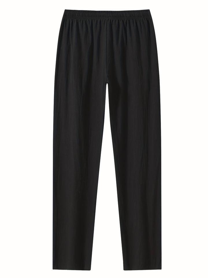 Heren Broek | Tapered | Trekkoord | Zomer