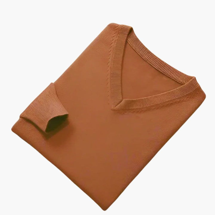 Heren Trui | Slimfit | V-hals | Herfst