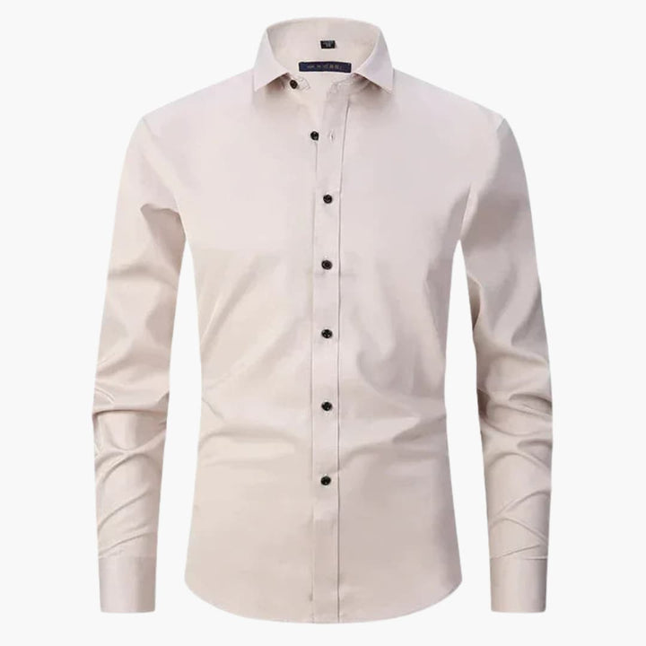 Heren Shirt | Slimfit | Lange Mouw | Zomer
