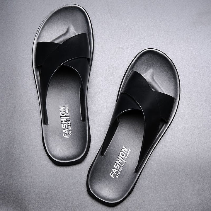 Heren Sandalen  | Open Teen Kruisbanden | Lichtgewicht Zomerschoen