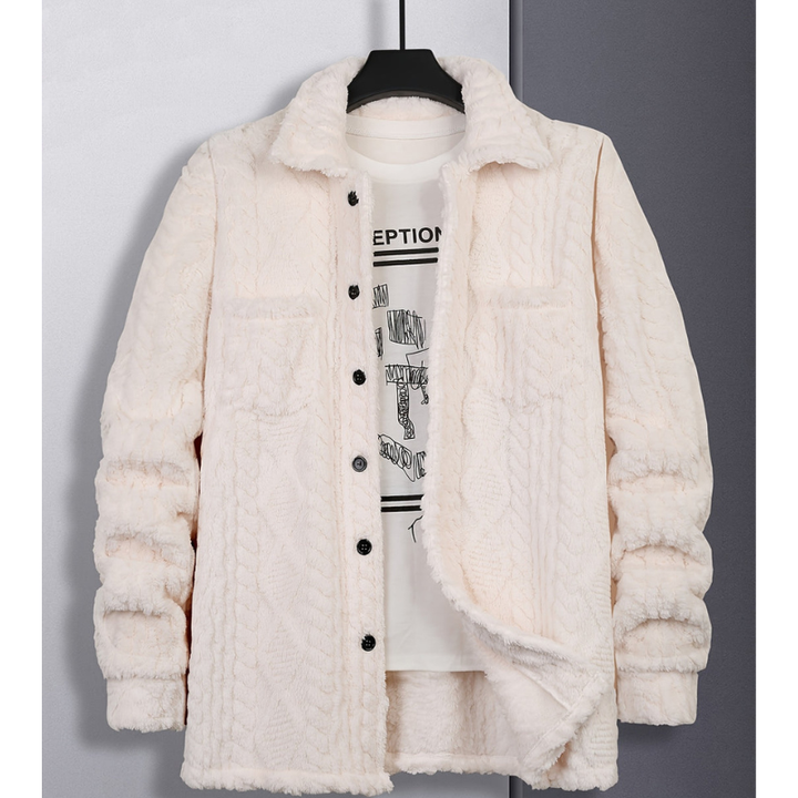 Winterjas Heren | Casual Bontjas | Knopen & Losse Pasvorm