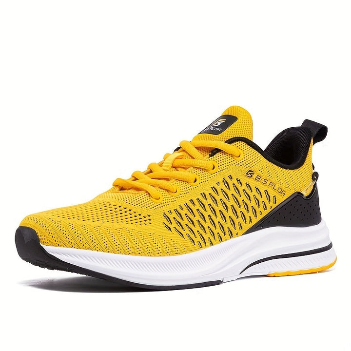 Heren Hardloopschoenen | Lichtgewicht Sportsneakers | Ademend & Comfortabel | Voor Joggen & Tennis