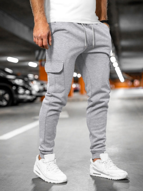 Heren Sportbroek | Stretchy Stof & Ritssluiting | Casual Pasvorm voor Sportieve Stijl