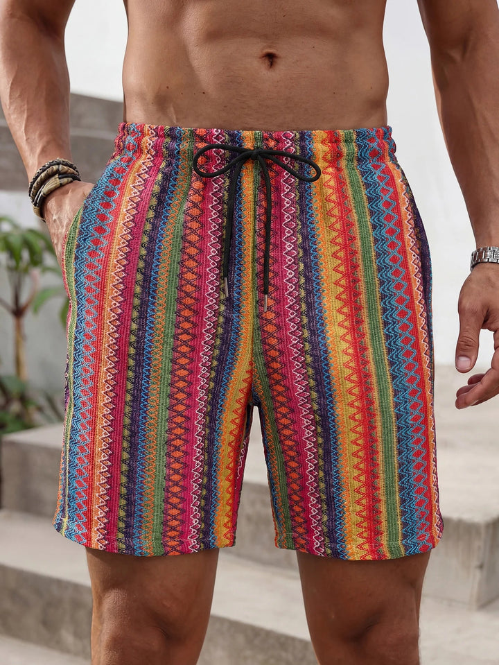 Heren Short | Retro | Trekkoord | Zomer