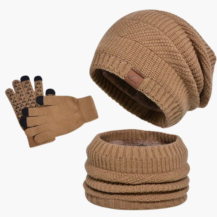 Heren Winterset | Warme Muts, Sjaal & Handschoenen | Warme kleding
