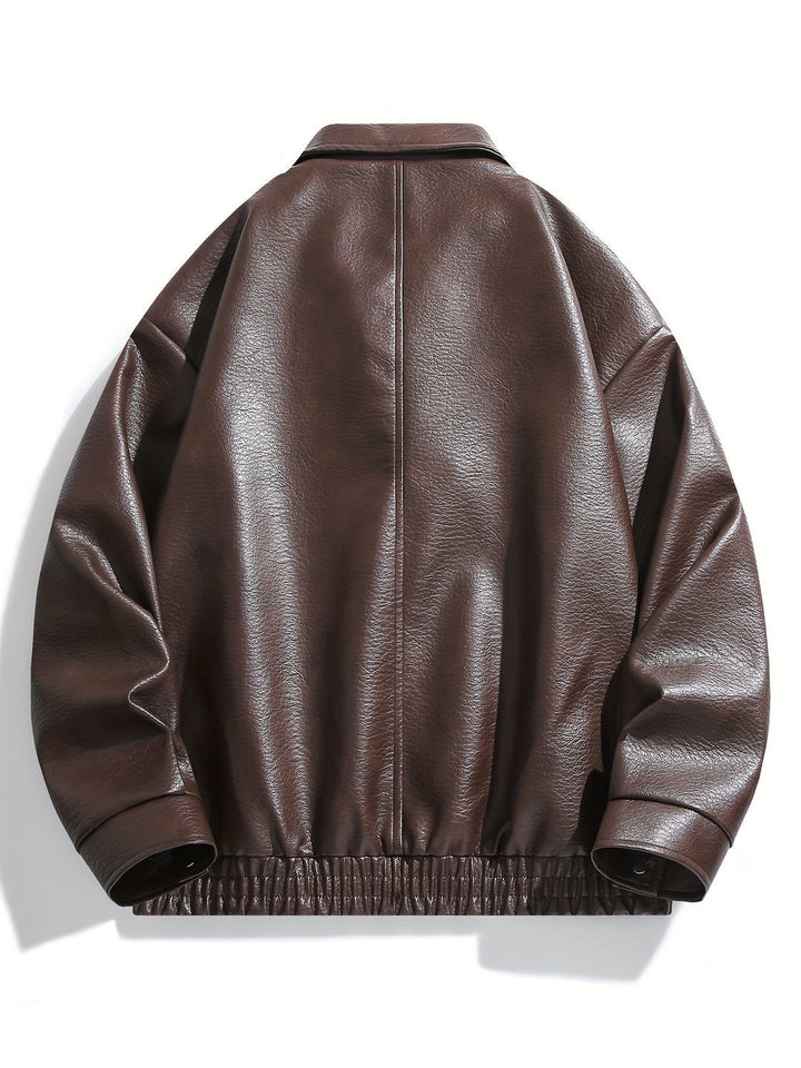 Heren Jas | Oversized | Asymmetrisch Design | Lente