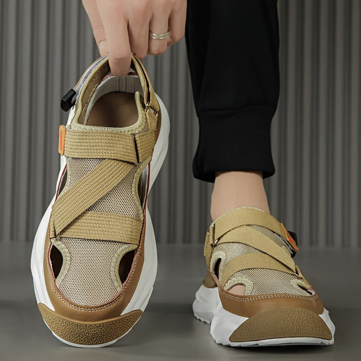 Heren Wandelsandalen | Dikke Zool & Antislip | Comfortabel & Stijlvol | Voor Strand & Buiten