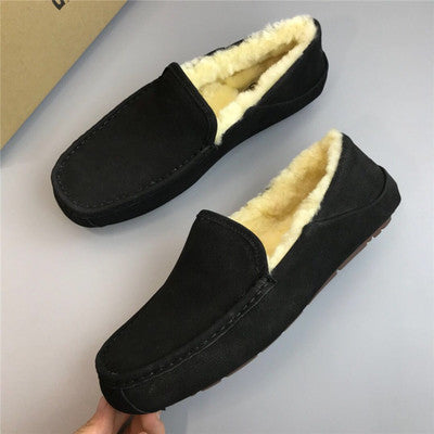 Loafers Heren | Warme Instappers met Pluche | Comfortabele Casual Schoenen
