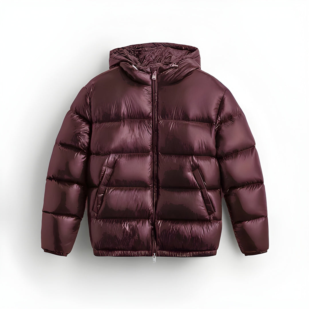 Winterjas Heren | Gewatteerde Jas met Capuchon