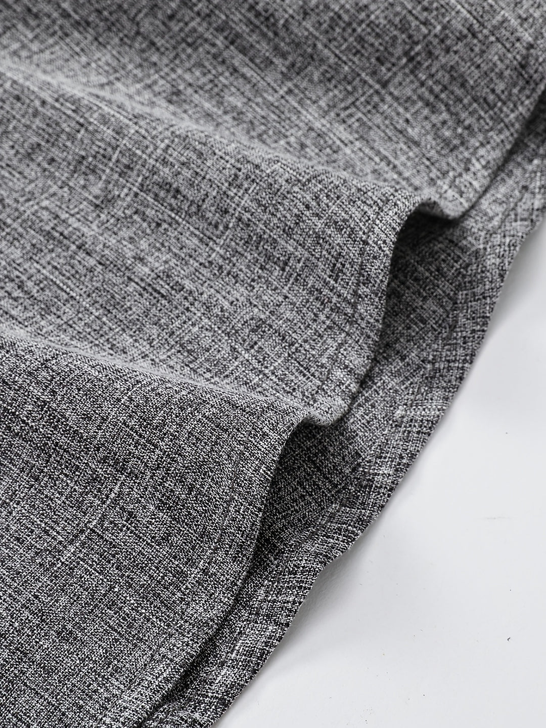 Herenshirt | Lichtgewicht & Ademend | Knoopsluiting & Omgeslagen Kraag | Grijs