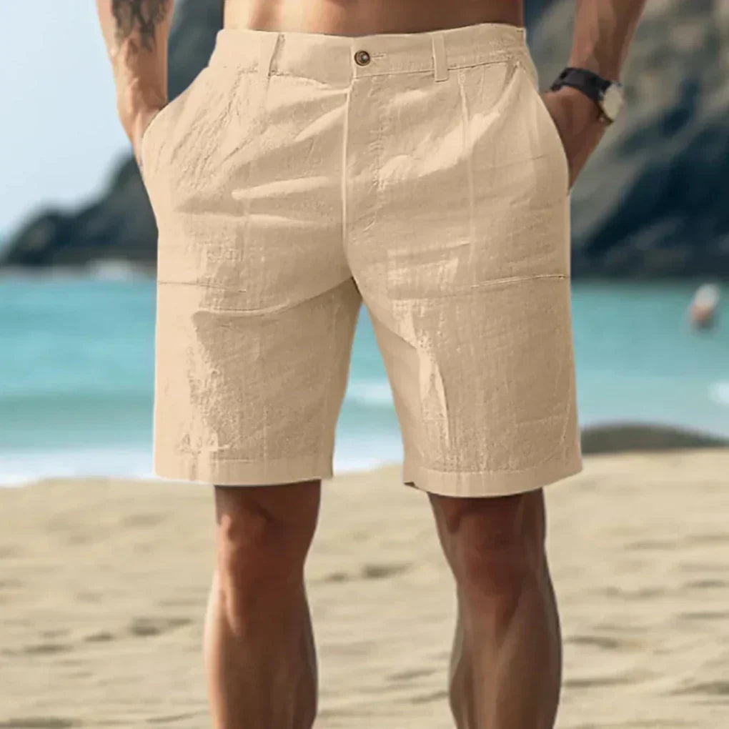 Heren Short | Straight | Knoopsluiting | Zomer