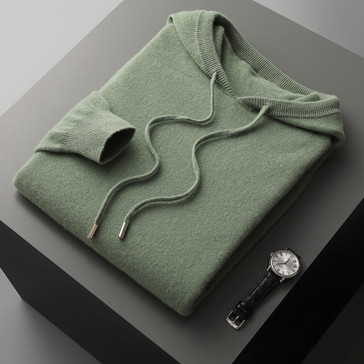 Premium kasjmier Hoodie met trekkoorden voor ongeëvenaarde stijl | Tobias