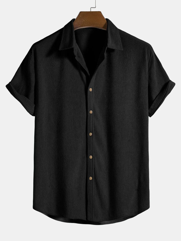 Heren Shirt | Straight | Met Knoopjes | Zomer