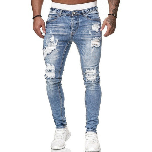 Heren Skinny Jeans | Stretch & Licht Gewassen | Comfortabele Denim | Lente & Herfst