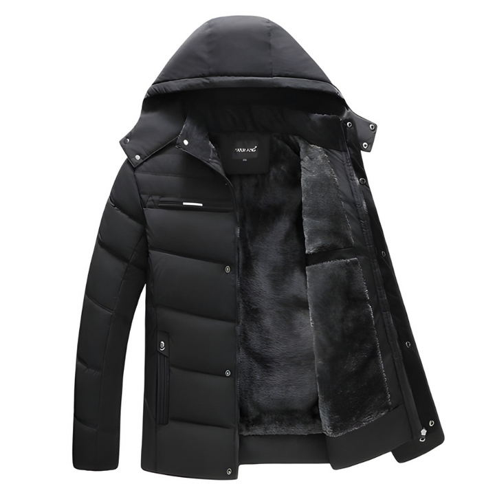 Winterjas Heren | Met Capuchon | Warme & Dikke Voering