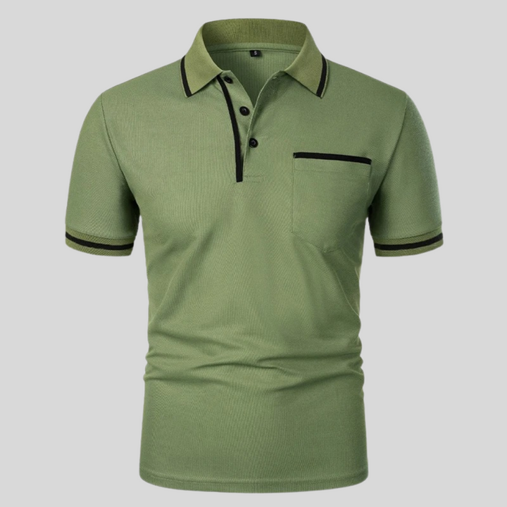 Heren Polo | Elegant | Met Borstzak | Zomer